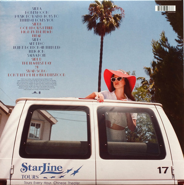 Lana Del Rey : Honeymoon (2xLP, Album, RE, RP, Gat)