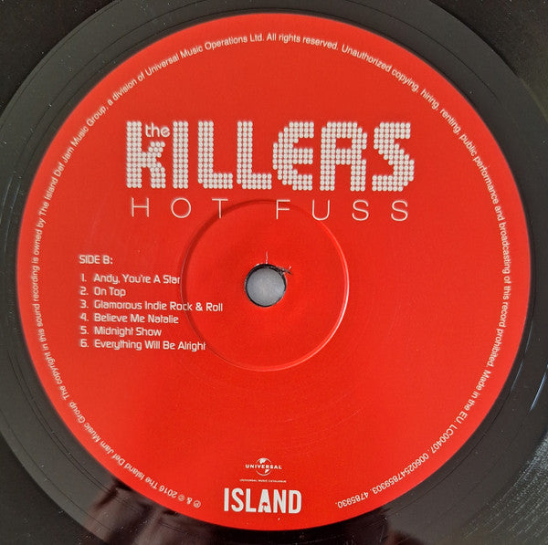 The Killers ~ Hot Fuss (Vinyl) - Djungel & Jazz