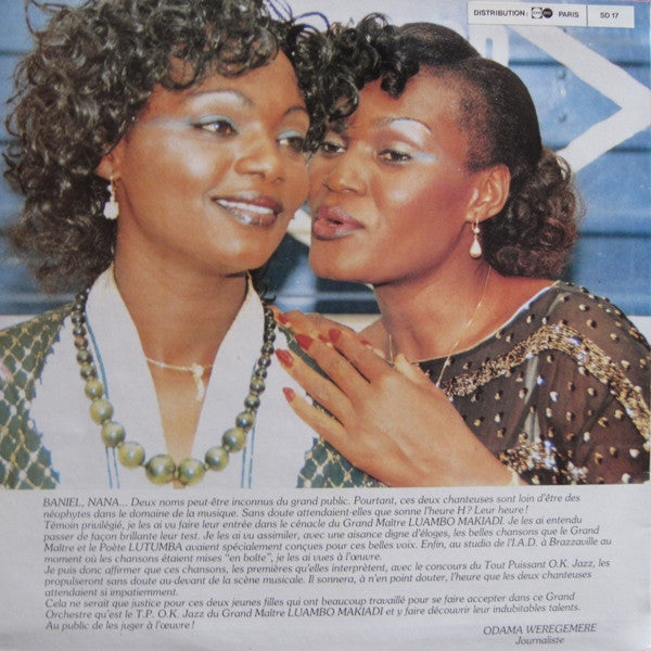 Franco - Baniel - Nana Akumu et le Orchestre T.P.O.K. Jazz ~ Les "On Dit" (Vinyl) - Djungel & Jazz