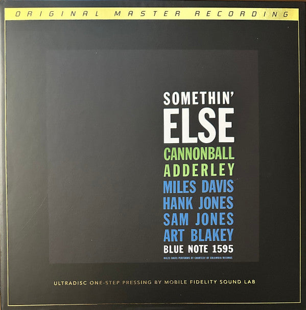 Cannonball Adderley ~ Somethin' Else (Vinyl) - Djungel & Jazz