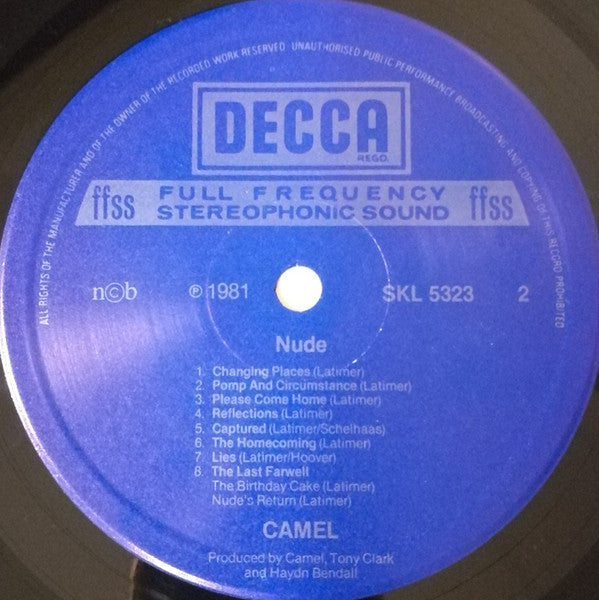 Camel ~ Nude (Vinyl) - Djungel & Jazz