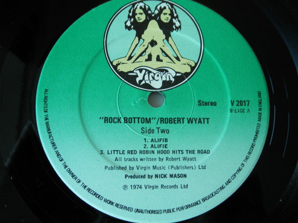 Robert Wyatt ~ Rock Bottom (Vinyl) - Djungel & Jazz