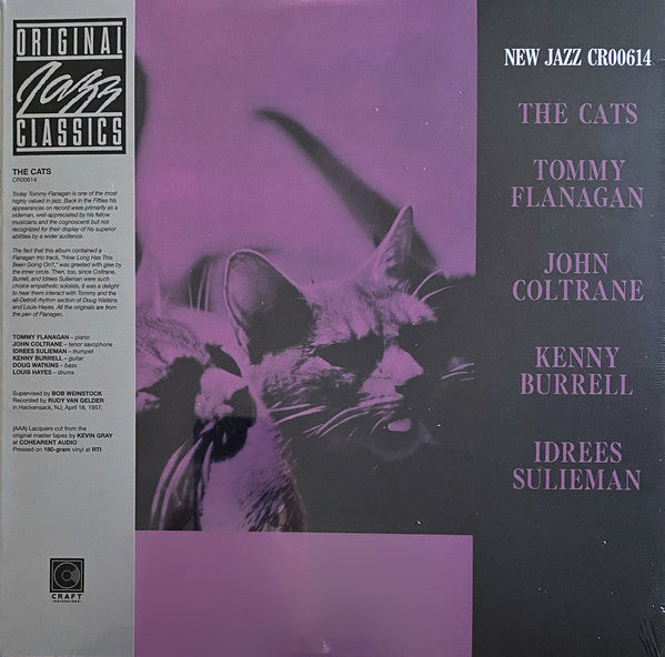 Tommy Flanagan, John Coltrane, Kenny Burrell, Idrees Sulieman ~ The Cats (Vinyl) - Djungel & Jazz