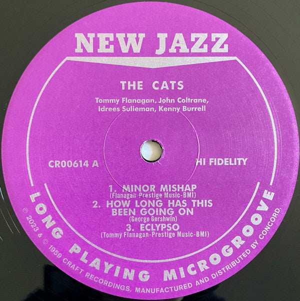 Tommy Flanagan, John Coltrane, Kenny Burrell, Idrees Sulieman ~ The Cats (Vinyl) - Djungel & Jazz