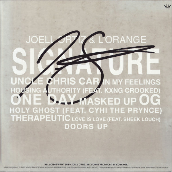 Joell Ortiz & L'Orange ~ Signature (Vinyl) - Djungel & Jazz