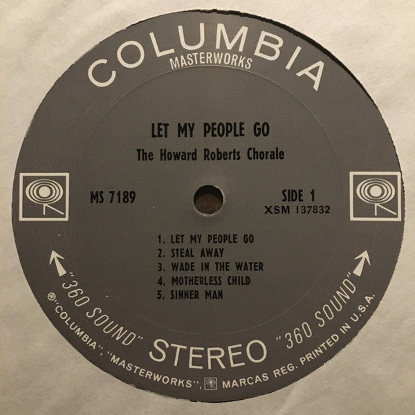 Howard Roberts Chorale ~ Let My People Go; Black Spirituals / African Drums (Vinyl) - Djungel & Jazz