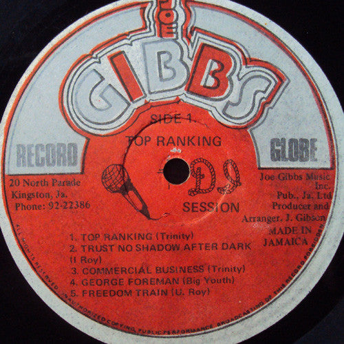 Various : Top Ranking DJ Session Volume 1 (LP, Comp)