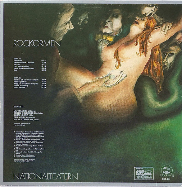 Nationalteatern ~ Rockormen (Vinyl) - Djungel & Jazz