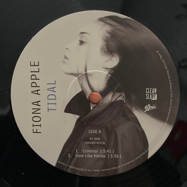 Fiona Apple ~ Tidal (Vinyl) - Djungel & Jazz