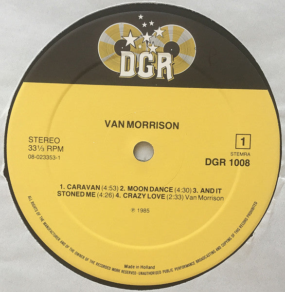 Van Morrison : Van Morrison (LP, Comp, Unofficial)