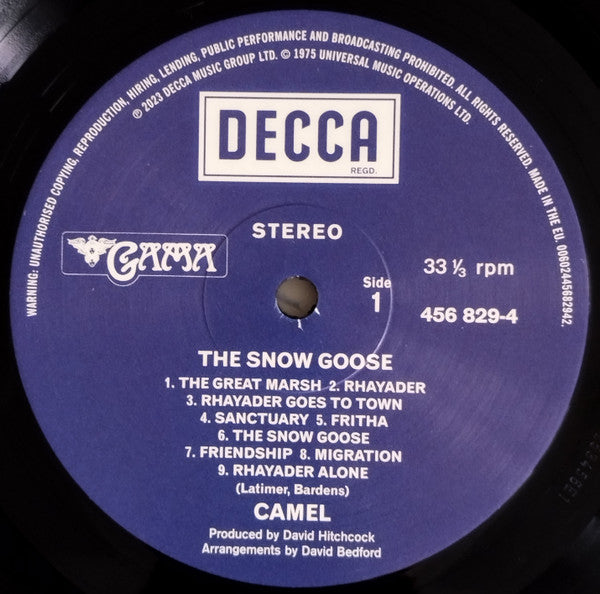Camel : The Snow Goose (LP, Album, RE, RM)