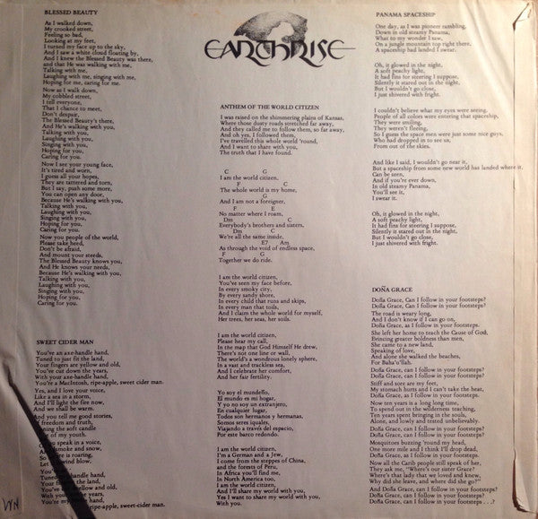 Earthrise : World Citizen (LP, Album)