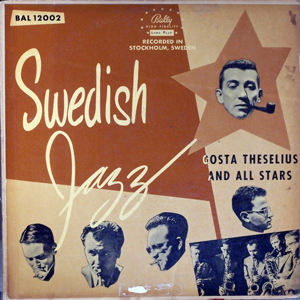 Gösta Theselius And All Stars ~ Swedish Jazz (Vinyl) - Djungel & Jazz