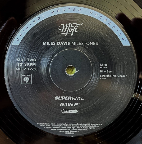 Miles Davis ~ Milestones (Vinyl) - Djungel & Jazz