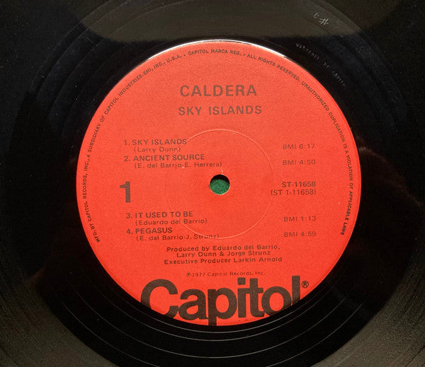 Caldera (2) : Sky Islands (LP, Album, Jac)