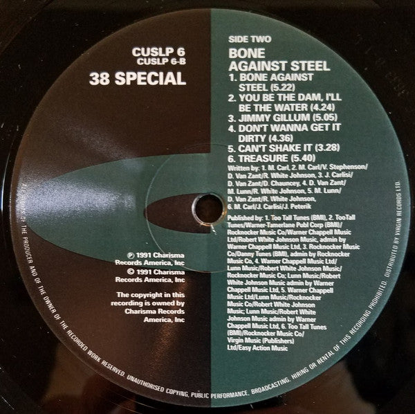 38 Special (2) : Bone Against Steel (LP, Album)