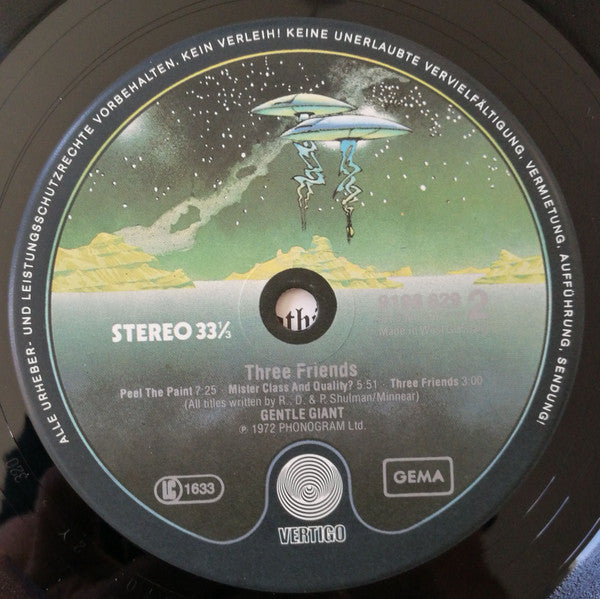 Gentle Giant : Three Friends (2xLP, Comp)