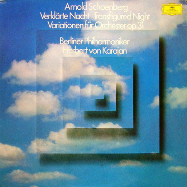 Arnold Schoenberg – Berliner Philharmoniker, Herbert von Karajan : Verklärte Nacht = Transfigured Night – Variationen Für Orchester Op 31 (LP)