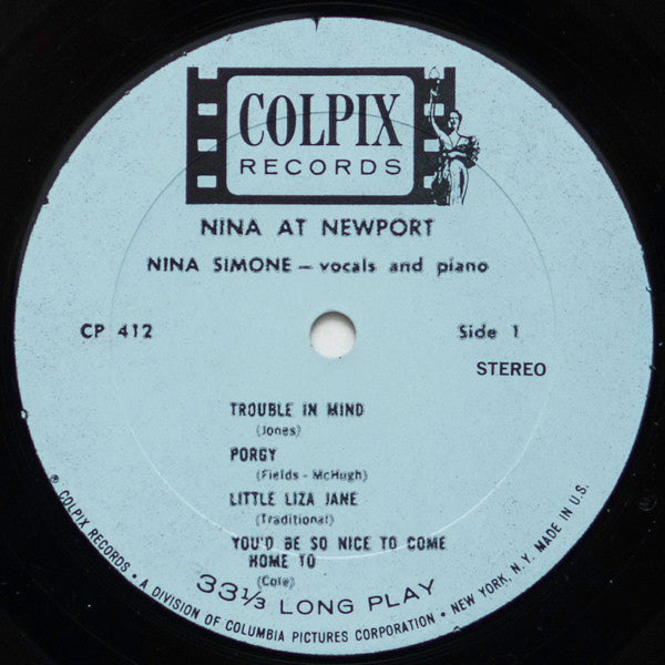 Nina Simone : Nina At Newport (LP, Album, RE, Mon)