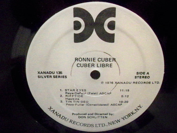 Ronnie Cuber ~ Cuber Libre (Vinyl) - Djungel & Jazz