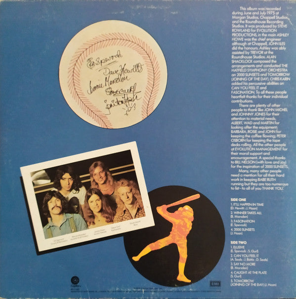 Babe Ruth : Stealin' Home (LP, Album, Win)