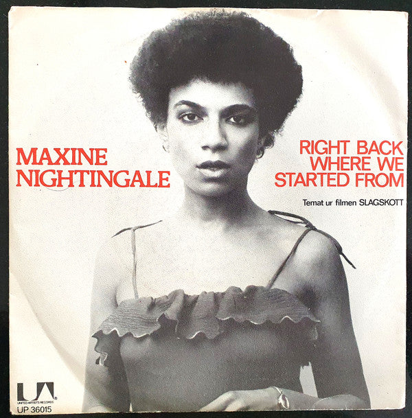 Maxine Nightingale ~ Right Back Where We Started From (Vinyl) - Djungel & Jazz