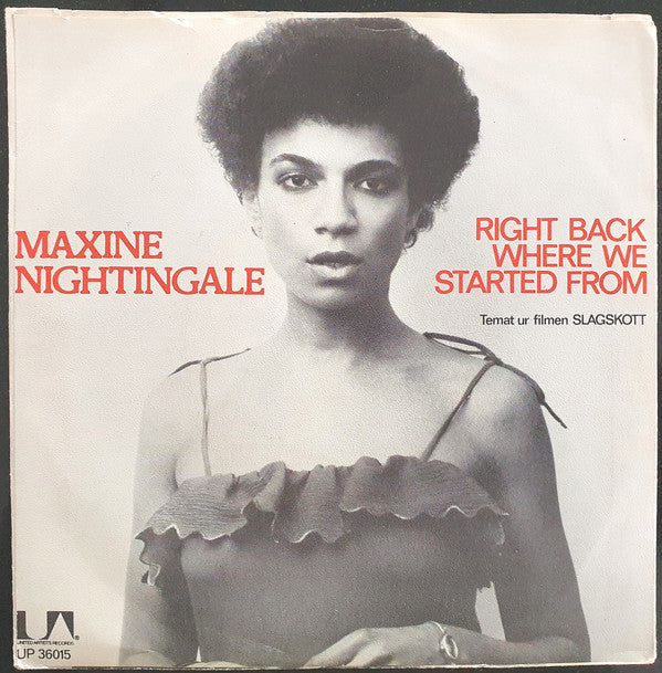 Maxine Nightingale ~ Right Back Where We Started From (Vinyl) - Djungel & Jazz