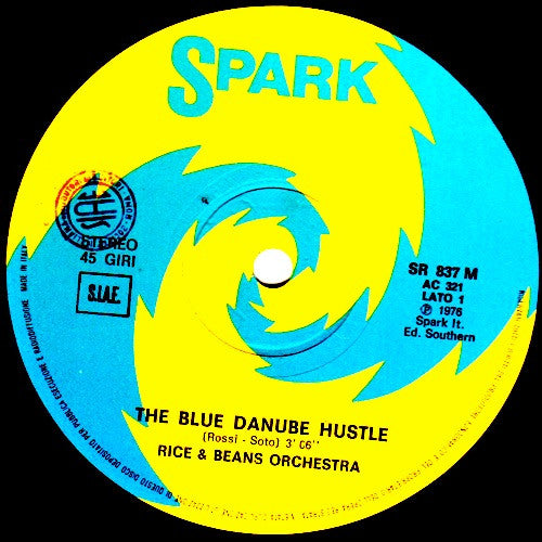 Rice And Beans Orchestra : The Blue Danube Hustle / Rice & Beans Theme (12")