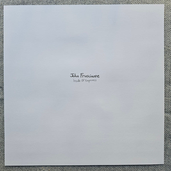 John Frusciante ~ Inside Of Emptiness (Vinyl) - Djungel & Jazz