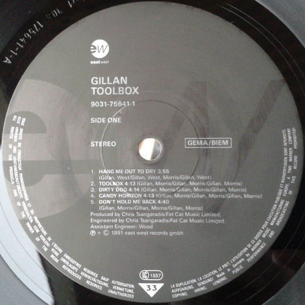 Gillan ~ Toolbox (Vinyl) - Djungel & Jazz
