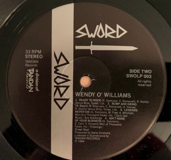 Wendy O. Williams ~ WOW (Vinyl) - Djungel & Jazz