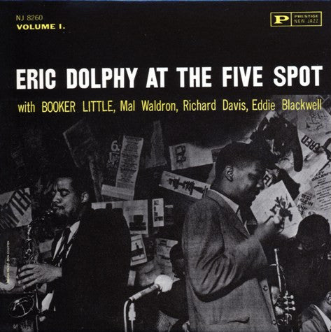 Eric Dolphy ~ At The Five Spot, Volume 1 (Vinyl) - Djungel & Jazz