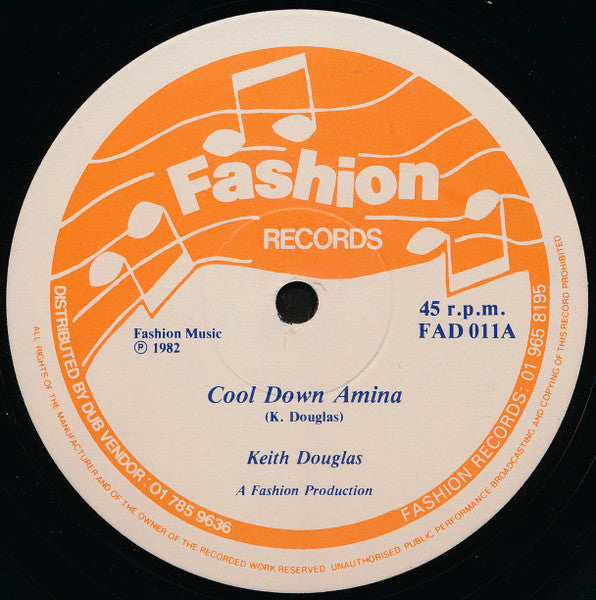 Keith Douglas : Cool Down Amina (12")