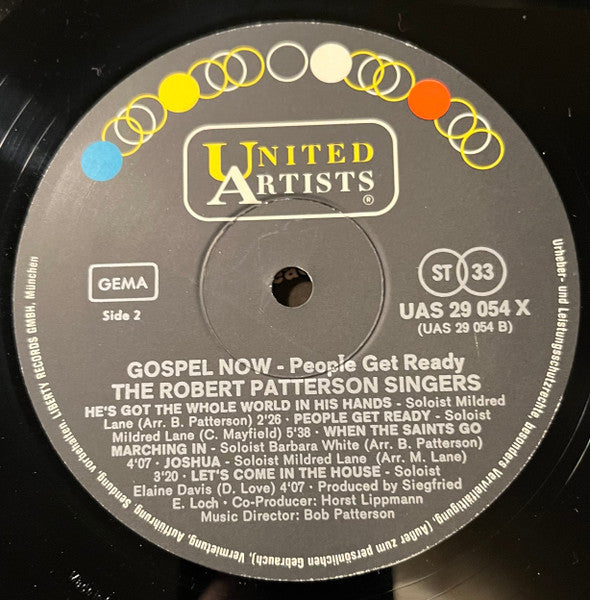 The Robert Patterson Singers ~ Gospel Now - People Get Ready (Vinyl) - Djungel & Jazz