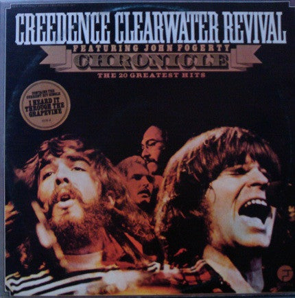 Creedence Clearwater Revival Featuring John Fogerty : Chronicle - The 20 Greatest Hits (2xLP, Comp, Gat)