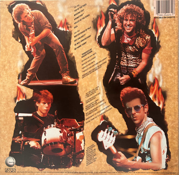 HSAS : Through The Fire (LP, Album, Jac)