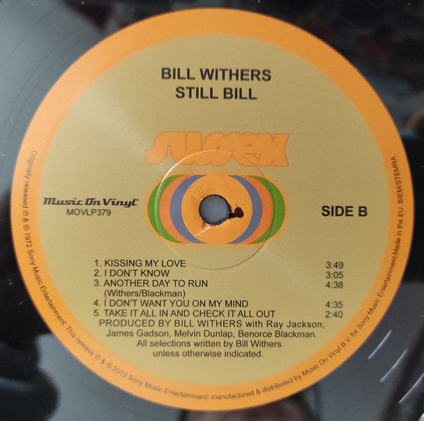 Bill Withers ~ Still Bill (Vinyl) - Djungel & Jazz