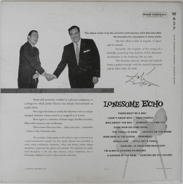 Jackie Gleason ~ Lonesome Echo (Vinyl) - Djungel & Jazz