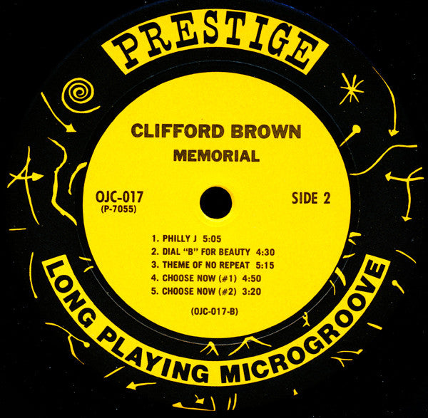 Clifford Brown : Memorial (LP, Comp, Mono, RE, RM, Ter)
