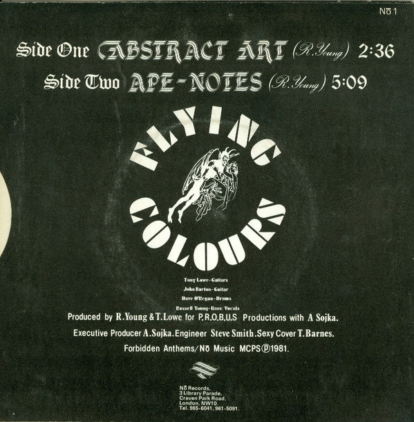 Flying Colours (3) : Abstract Art (7")