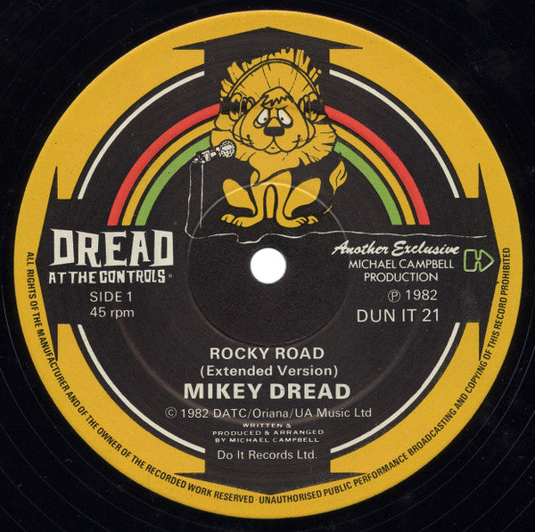Mikey Dread : Rocky Road (12")