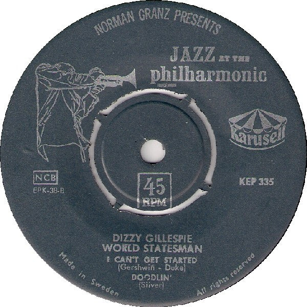Dizzy Gillespie ~ World Statesman (Vinyl) - Djungel & Jazz