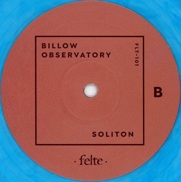 Billow Observatory : Calque / Soliton (LP, Comp, Ltd, Whi)