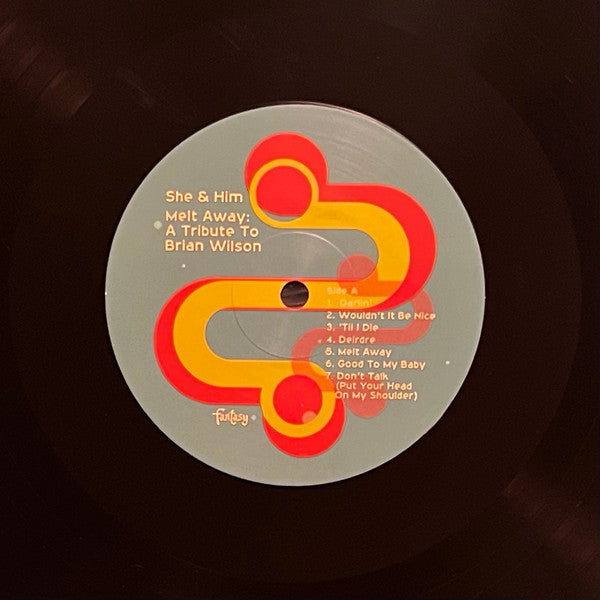 She & Him : Melt Away: A Tribute To Brian Wilson (LP, Album, Bla)