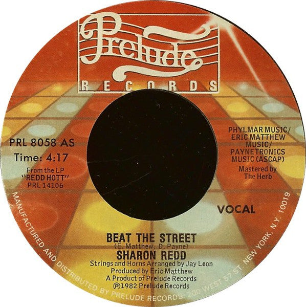 Sharon Redd ~ Beat The Street (Vinyl) - Djungel & Jazz