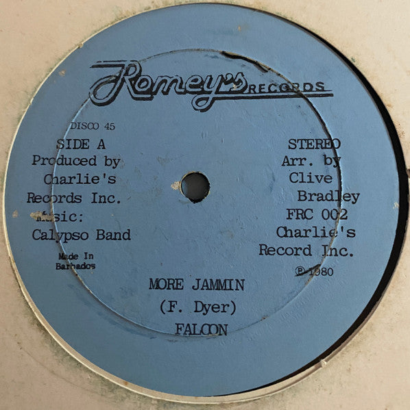 Falcon (6) : More Jammin (12", Blu)