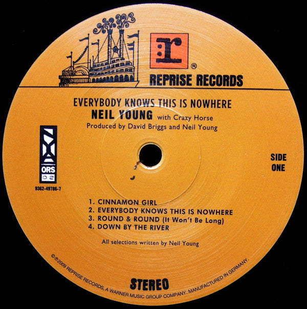 Neil Young With Crazy Horse ~ Everybody Knows This Is Nowhere (Vinyl) - Djungel & Jazz