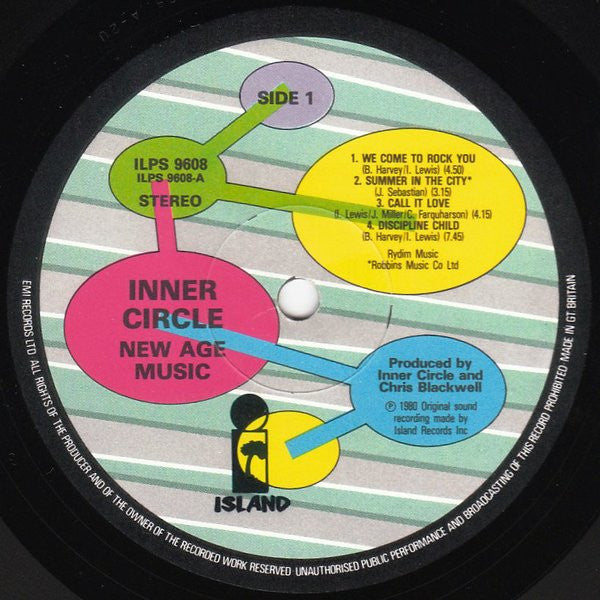 Inner Circle : New Age Music (LP, Album)