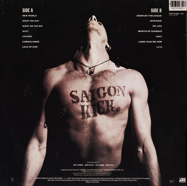 Saigon Kick ~ Saigon Kick (Vinyl) - Djungel & Jazz