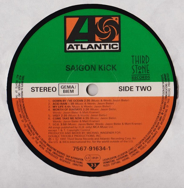 Saigon Kick ~ Saigon Kick (Vinyl) - Djungel & Jazz